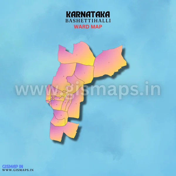 Bashettihalli Ward Map (Karnataka)